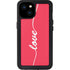 Love Banner iPhone 15 Plus Waterproof Case