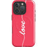 Love Banner iPhone 16 Pro Magsafe Impact Case