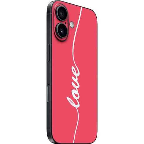 Love Banner iPhone 16 Skin