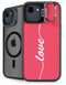 Love Banner iPhone 16e Kickstand Case