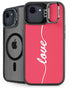 Love Banner iPhone 16e Kickstand Case