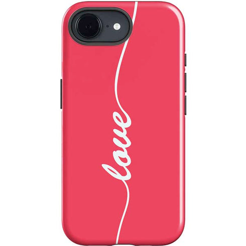 Love Banner iPhone 16e Impact Case