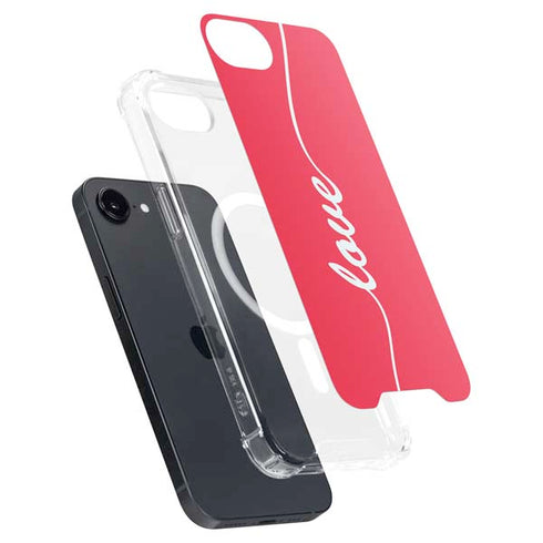 Love Banner iPhone 16e MagSafe Case