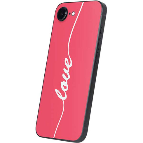 Love Banner iPhone 16e Skin
