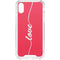 Love Banner iPhone XS Clear Case