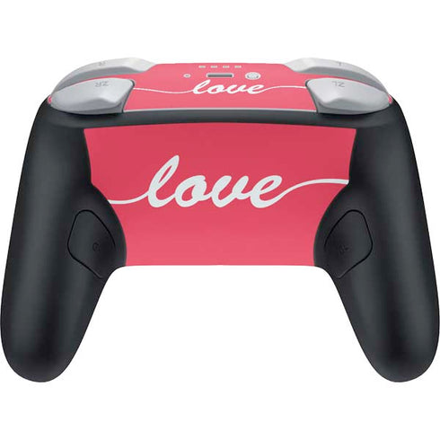 Love Banner Nintendo Switch 2 (2025) Pro Controller Skin