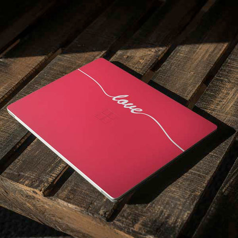 Love Banner Surface Laptop 2 Skin