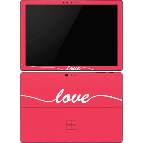 Love Banner Surface Pro 6 Skin