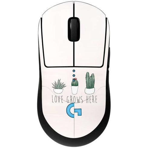 Love Grows Here G Pro Wireless Gaming Mouse Skin