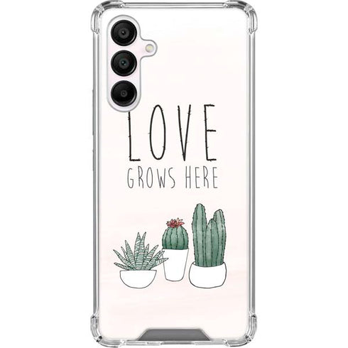 Love Grows Here Galaxy A16 5G Clear Case