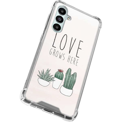 Love Grows Here Galaxy A16 5G Clear Case
