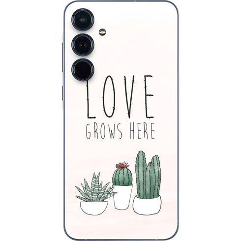 Love Grows Here Galaxy A55 5G Skin
