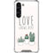 Love Grows Here Galaxy S24 FE Clear Case