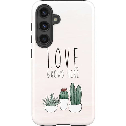 Love Grows Here Galaxy S25 Impact Case