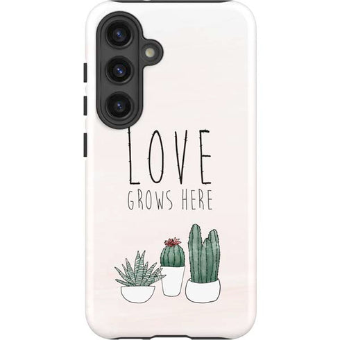 Love Grows Here Galaxy S25 Plus Impact Case
