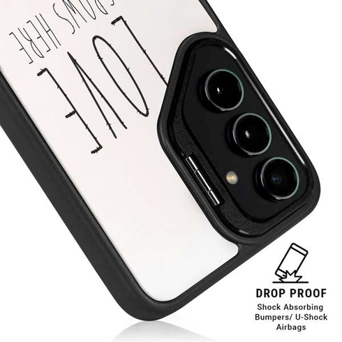 Love Grows Here Galaxy S25 Plus Kickstand Case