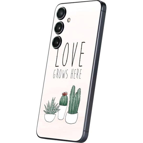 Love Grows Here Galaxy S24 Plus Skin