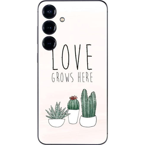 Love Grows Here Galaxy S25 Skin