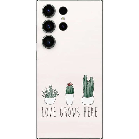Love Grows Here Galaxy S24 Ultra Skin