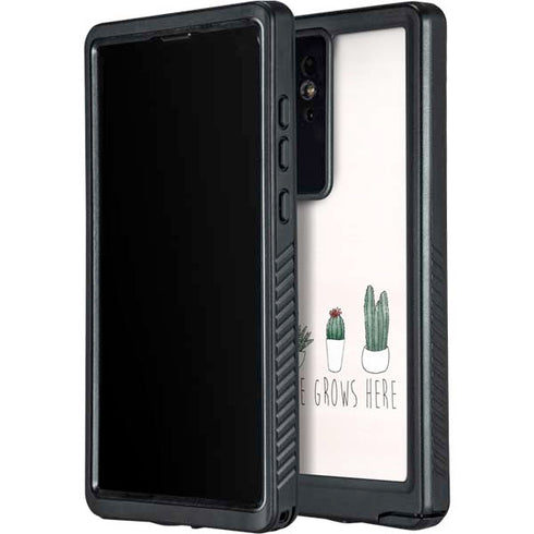 Love Grows Here Galaxy S24 Ultra Waterproof Case