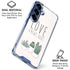 Love Grows Here Galaxy S25 Clear Case
