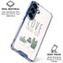 Love Grows Here Galaxy S25 Plus Clear Case