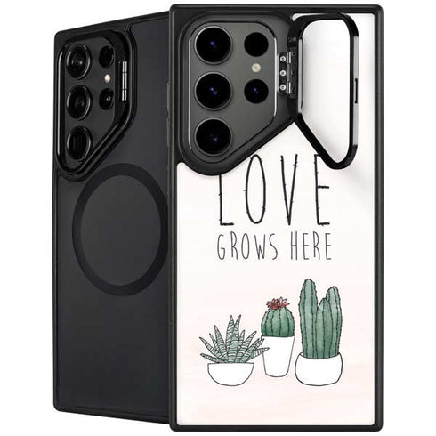 Love Grows Here Galaxy S26 Ultra Kickstand Case