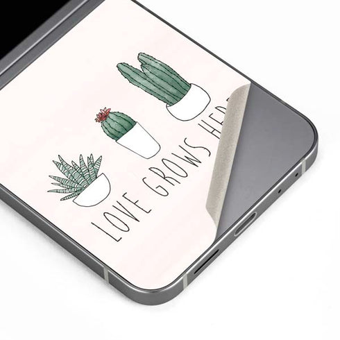 Love Grows Here Galaxy Z Flip6 Skin