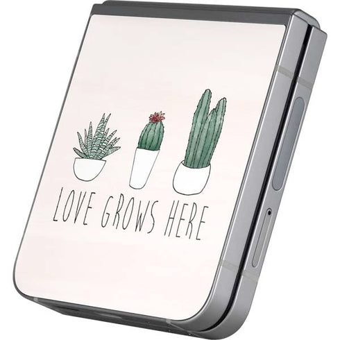 Love Grows Here Galaxy Z Flip6 Skin