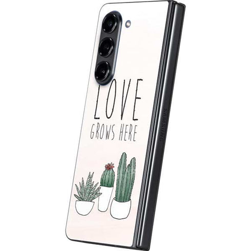 Love Grows Here Galaxy Z Fold5 5G Skin
