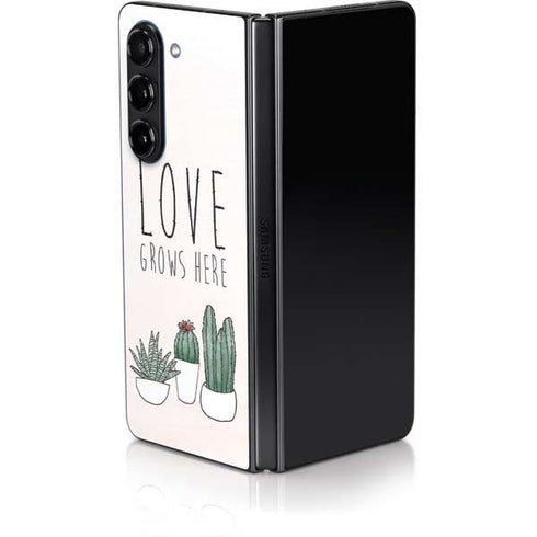 Love Grows Here Galaxy Z Fold5 5G Skin