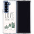 Love Grows Here Galaxy Z Fold6 Clear Case
