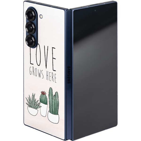 Love Grows Here Galaxy Z Fold6 Skin