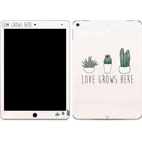 Love Grows Here iPad Skins