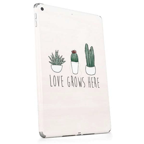 Love Grows Here Apple iPad Skin