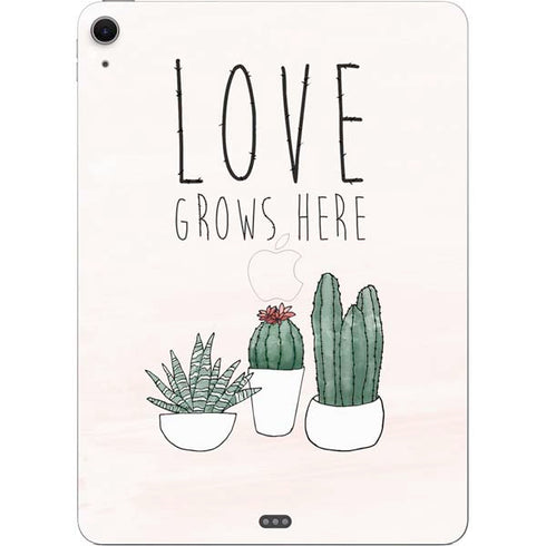Love Grows Here Apple iPad Air Skin