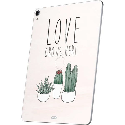 Love Grows Here Apple iPad Air Skin