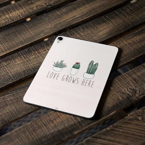 Love Grows Here Apple iPad Pro Skin
