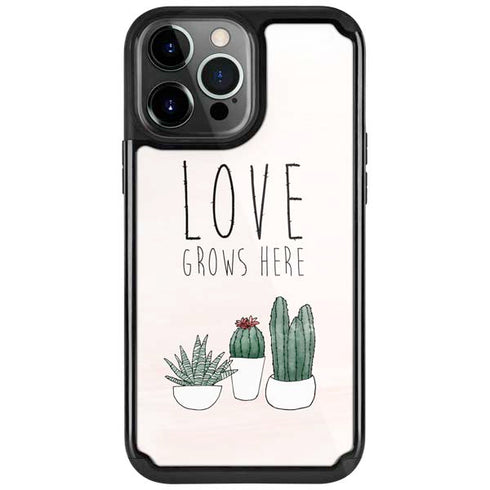 Love Grows Here iPhone Cases