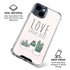 Love Grows Here iPhone 15 Clear Case
