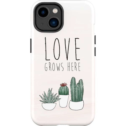 Love Grows Here iPhone 15 Impact Case