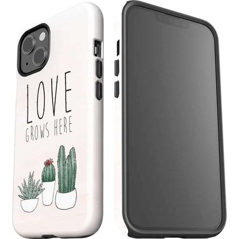Love Grows Here iPhone 15 Impact Case
