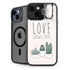 Love Grows Here iPhone 15 Plus Kickstand Case