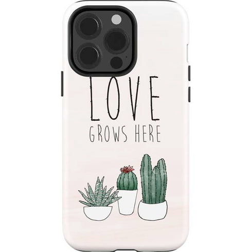 Love Grows Here iPhone 15 Pro Impact Case