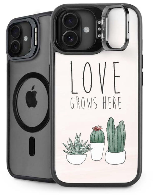 Love Grows Here iPhone 16 Kickstand Case