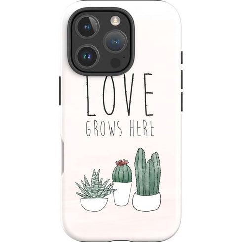 Love Grows Here iPhone 16 Pro Impact Case