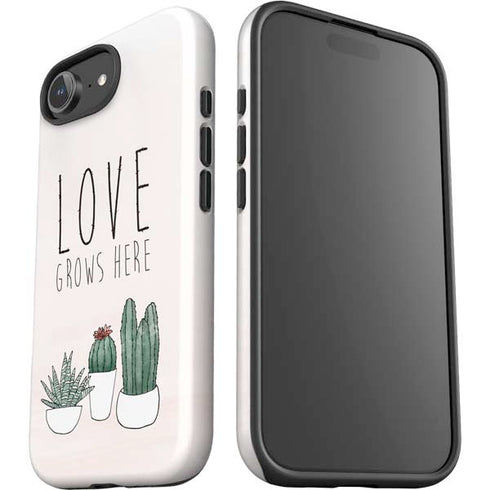 Love Grows Here iPhone 16e Impact Case