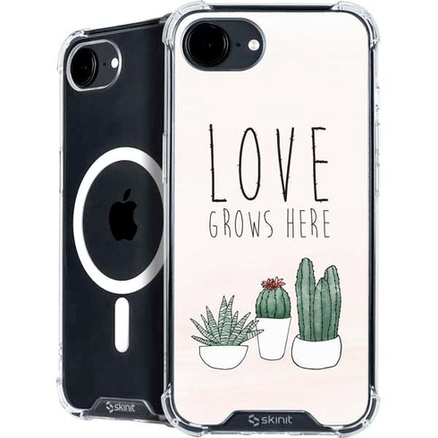 Love Grows Here iPhone 16e MagSafe Case