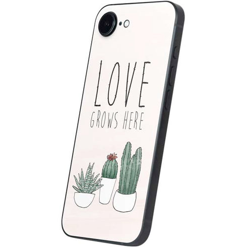 Love Grows Here iPhone 16e Skin