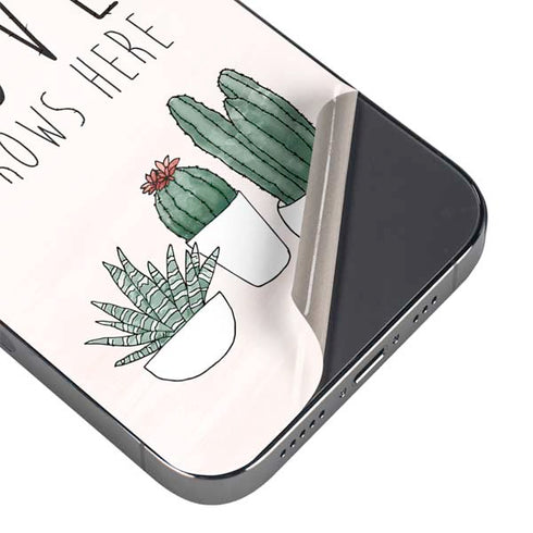 Love Grows Here iPhone 16e Skin